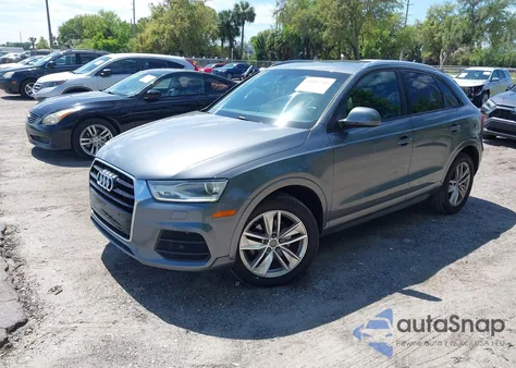 2017 Audi Q3 2.0T Premium из США, поврежденный, VIN WA1BCCFS0HR005131